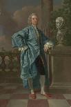 Robert Walpole, First Earl of Orford, K.G., in the Studio of Francis Hayman, R.A.', c1748-1750-Francis Hayman-Framed Giclee Print