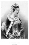 Catherine of Valois (1401-143), Queen Consort of King Henry V, 19th Century-Francis Holl-Framed Giclee Print