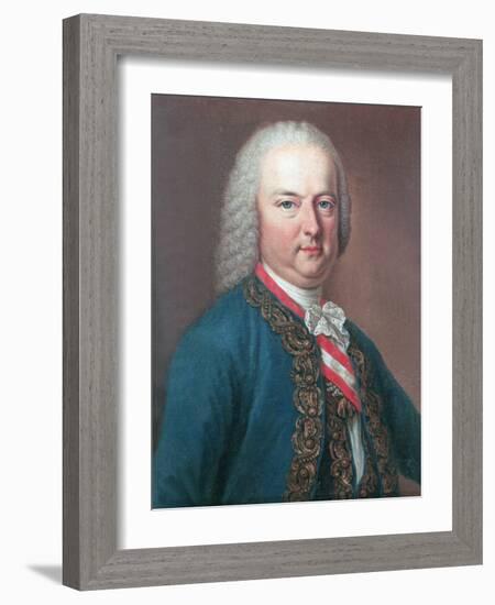 Francis I (1708-65) Holy Roman Emperor, 1762-Jean-Etienne Liotard-Framed Giclee Print