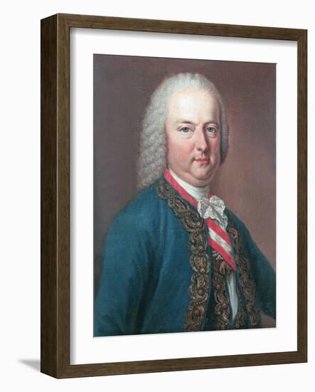 Francis I (1708-65) Holy Roman Emperor, 1762-Jean-Etienne Liotard-Framed Giclee Print