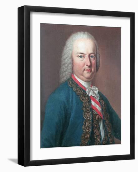 Francis I (1708-65) Holy Roman Emperor, 1762-Jean-Etienne Liotard-Framed Giclee Print