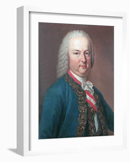 Francis I (1708-65) Holy Roman Emperor, 1762-Jean-Etienne Liotard-Framed Giclee Print