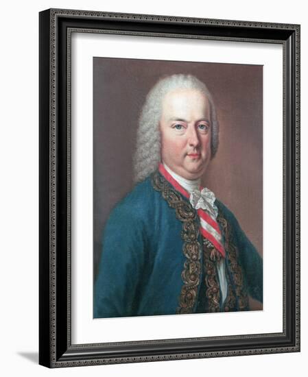 Francis I (1708-65) Holy Roman Emperor, 1762-Jean-Etienne Liotard-Framed Giclee Print