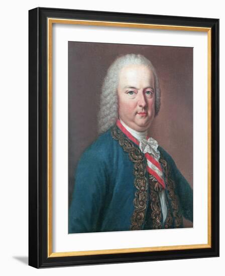 Francis I (1708-65) Holy Roman Emperor, 1762-Jean-Etienne Liotard-Framed Giclee Print