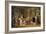 Francis I, Receiving a Painting of the Holy Family by Raphael, 1814-Gabriel Lemonnier-Framed Giclee Print