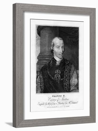 Francis II, Holy Roman Emperor, 1815-Henri Meyer-Framed Giclee Print