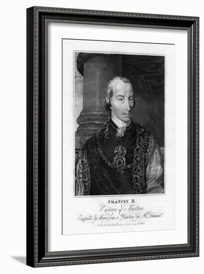 Francis II, Holy Roman Emperor, 1815-Henri Meyer-Framed Giclee Print