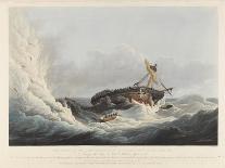 The Wreck of the 'Lady Burgess' East Indiaman amongst the Cape De Verde Islands, April 21, 1806 (Aq-Francis II Sartorius-Framed Giclee Print