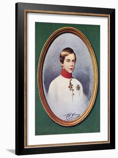 Francis Joseph I (Franz-Moritz Michael Daffinger-Framed Giclee Print