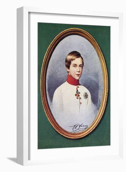 Francis Joseph I (Franz-Moritz Michael Daffinger-Framed Giclee Print