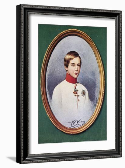 Francis Joseph I (Franz-Moritz Michael Daffinger-Framed Giclee Print