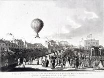 Vincenzo Lunardi's Balloon Ascending from Artillery Ground, City Road, Finsbury, London, 1784-Francis Jukes-Framed Premier Image Canvas