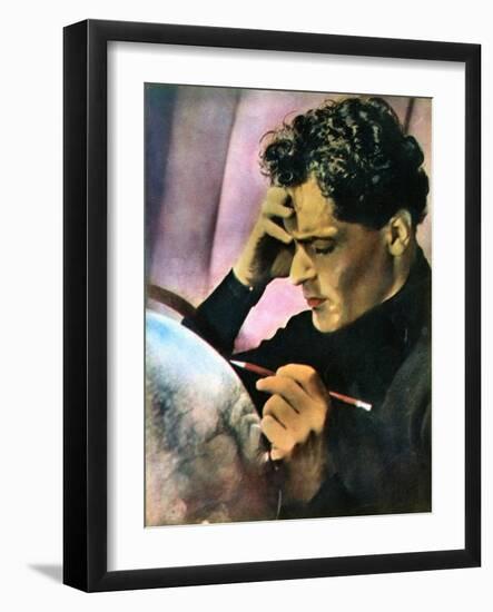 Francis Lederer, Czech Born Actor, 1934-1935-null-Framed Giclee Print