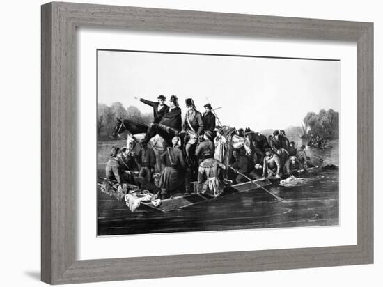 Francis Marion (1732-1795)-Currier & Ives-Framed Giclee Print