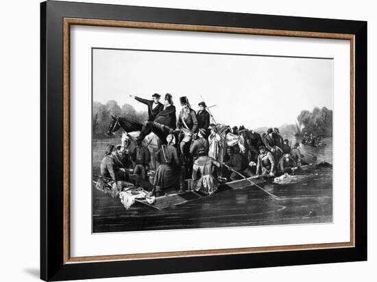 Francis Marion (1732-1795)-Currier & Ives-Framed Giclee Print