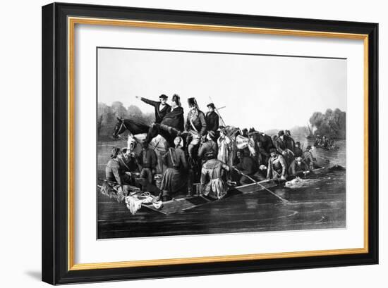 Francis Marion (1732-1795)-Currier & Ives-Framed Giclee Print