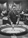 Dealer Roulette at National Casino-Francis Miller-Photographic Print