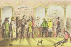 The Bar of a Gambling Saloon, Engraved by J. Brandard, 1855-Francis Samuel Marryat-Giclee Print