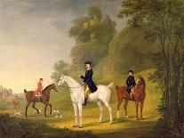 Lord Bulkeley and His Harriers, His Huntsman John Wells and Whipper-In R. Jennings, 1773-Francis Sartorius-Framed Giclee Print