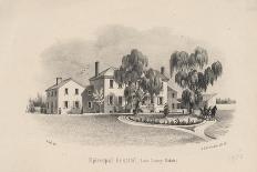 Episcopal Hospital, 1856-Francis Schell-Framed Giclee Print