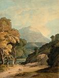 Ambleside, 1786 (W/C with Pen and Ink over Graphite on Laid Paper)-Francis Towne-Giclee Print