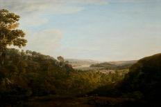 The Valley of the Teign, Devonshire, 1780 (Oil on Canvas)-Francis Towne-Giclee Print