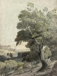 Tivoli, Showing Rome in the Distance, c.1781-Francis Towne-Giclee Print