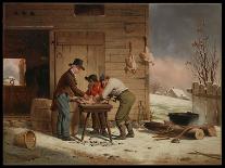 Taking the Census, 1854-Francis William Edmonds-Giclee Print