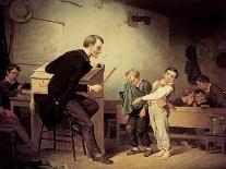 Pupils Being Punished, 1850-Francis William Edmonds-Giclee Print