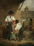 Taking the Census, 1854-Francis William Edmonds-Giclee Print