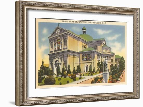 Franciscan Monastery-null-Framed Art Print