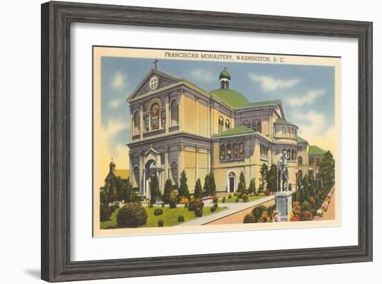 Franciscan Monastery-null-Framed Art Print