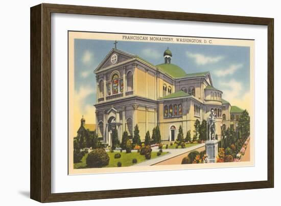 Franciscan Monastery-null-Framed Art Print