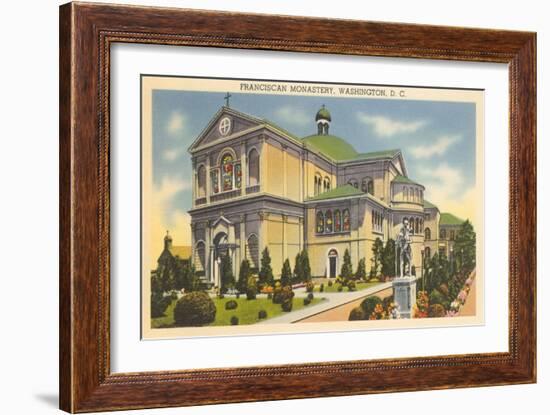 Franciscan Monastery-null-Framed Art Print