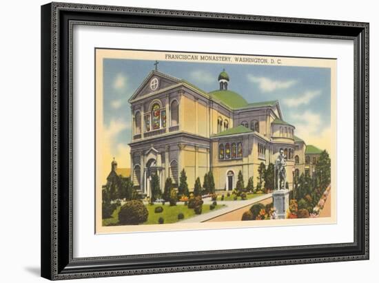 Franciscan Monastery-null-Framed Art Print