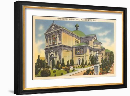 Franciscan Monastery-null-Framed Art Print