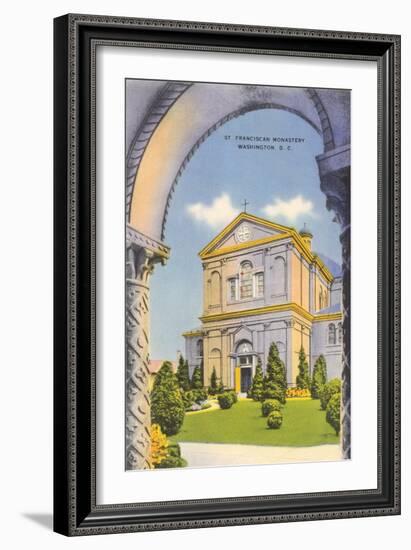 Franciscan Monastery-null-Framed Art Print