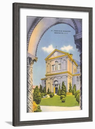 Franciscan Monastery-null-Framed Art Print