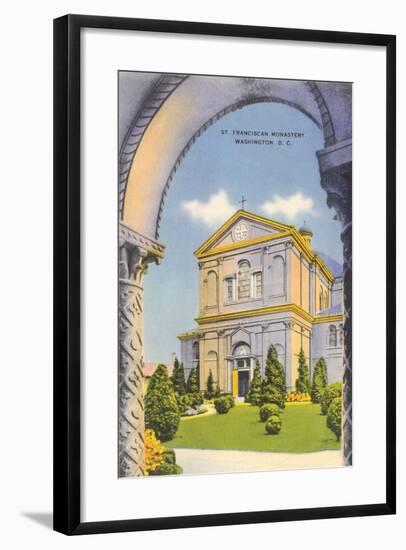 Franciscan Monastery-null-Framed Art Print