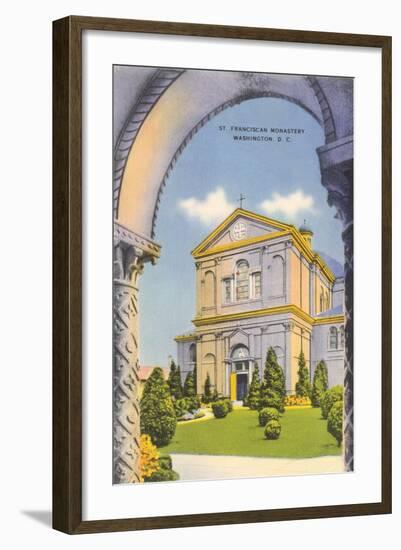 Franciscan Monastery-null-Framed Art Print