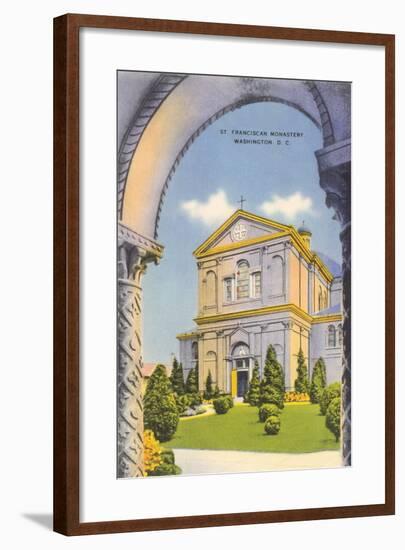 Franciscan Monastery-null-Framed Art Print