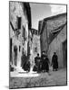 Franciscan Monks Walking Up the Via Porta Perlicinin-Alfred Eisenstaedt-Mounted Photographic Print