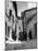 Franciscan Monks Walking Up the Via Porta Perlicinin-Alfred Eisenstaedt-Mounted Photographic Print