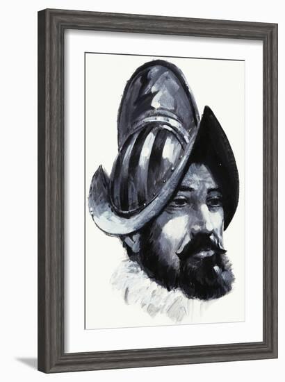 Francisco de Coronado, Conquistador-Graham Coton-Framed Giclee Print