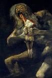 Saturn devouring one of his sons, 1820-1823-Francisco de Goya y Lucientes-Giclee Print