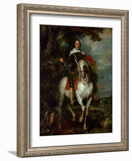 Francisco De Moncada, Count of Ossuna (1586-1635)-Sir Anthony Van Dyck-Framed Giclee Print