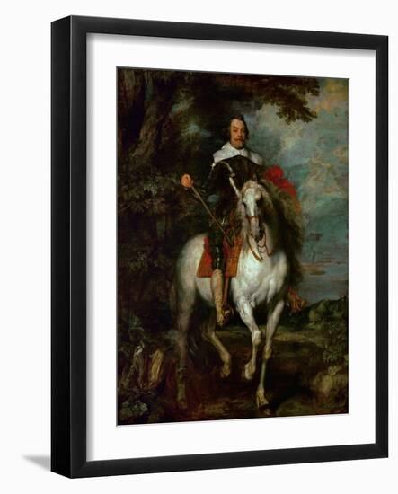 Francisco De Moncada, Count of Ossuna (1586-1635)-Sir Anthony Van Dyck-Framed Giclee Print