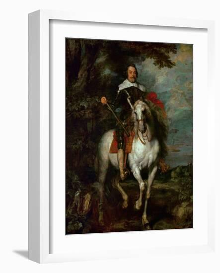 Francisco De Moncada, Count of Ossuna (1586-1635)-Sir Anthony Van Dyck-Framed Giclee Print