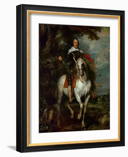 Francisco De Moncada, Count of Ossuna (1586-1635)-Sir Anthony Van Dyck-Framed Giclee Print