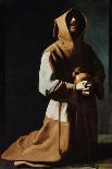 St Francis Of Assisi-Francisco de Zubaran-Mounted Giclee Print